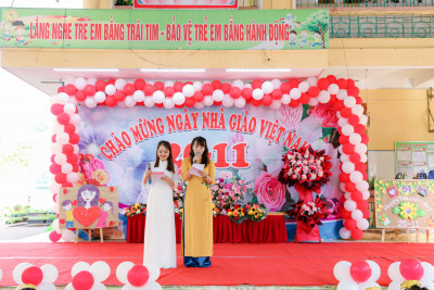 Chương trình chào mừng 41 năm ngày nhà giáo Việt Nam 20/11