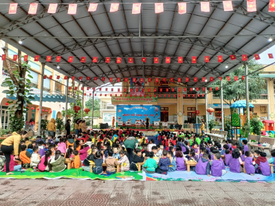 Ngày hội "Khoa học vui" của các bé yêu.