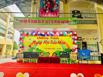 Ngày hội sắc màu năm học 2024-2025