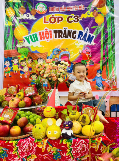 Chuỗi sự kiện "Bé vui đón tết trung thu" của các em bé trường MN Yên Hòa