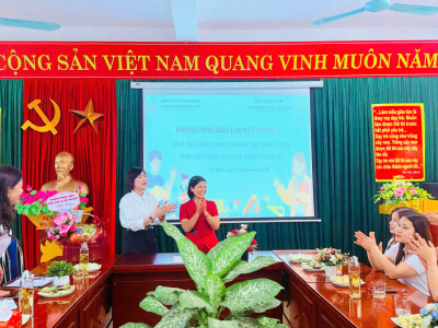 “Lan tỏa yêu thương – Kết nối tri thức: Hành trình chia sẻ chuyên môn giữa MN Yên Hòa và MN Vân Côn A”