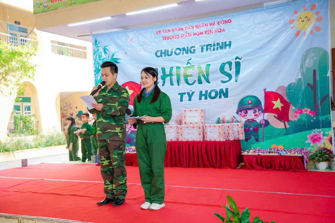 Chương trình trải nghiệm " Những chiến sĩ tí hon"