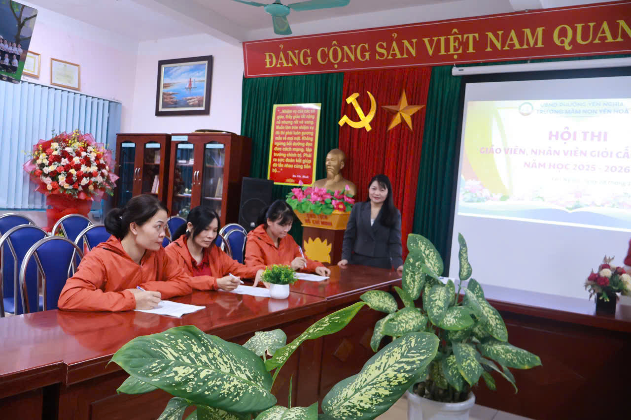 Hội thi GV-NVND giỏi cấp trường năm học 2025-2026