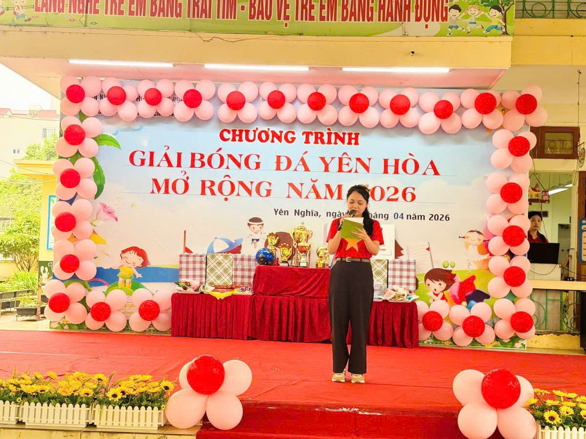 Giải bóng đá Yên Hòa mở rộng 2026